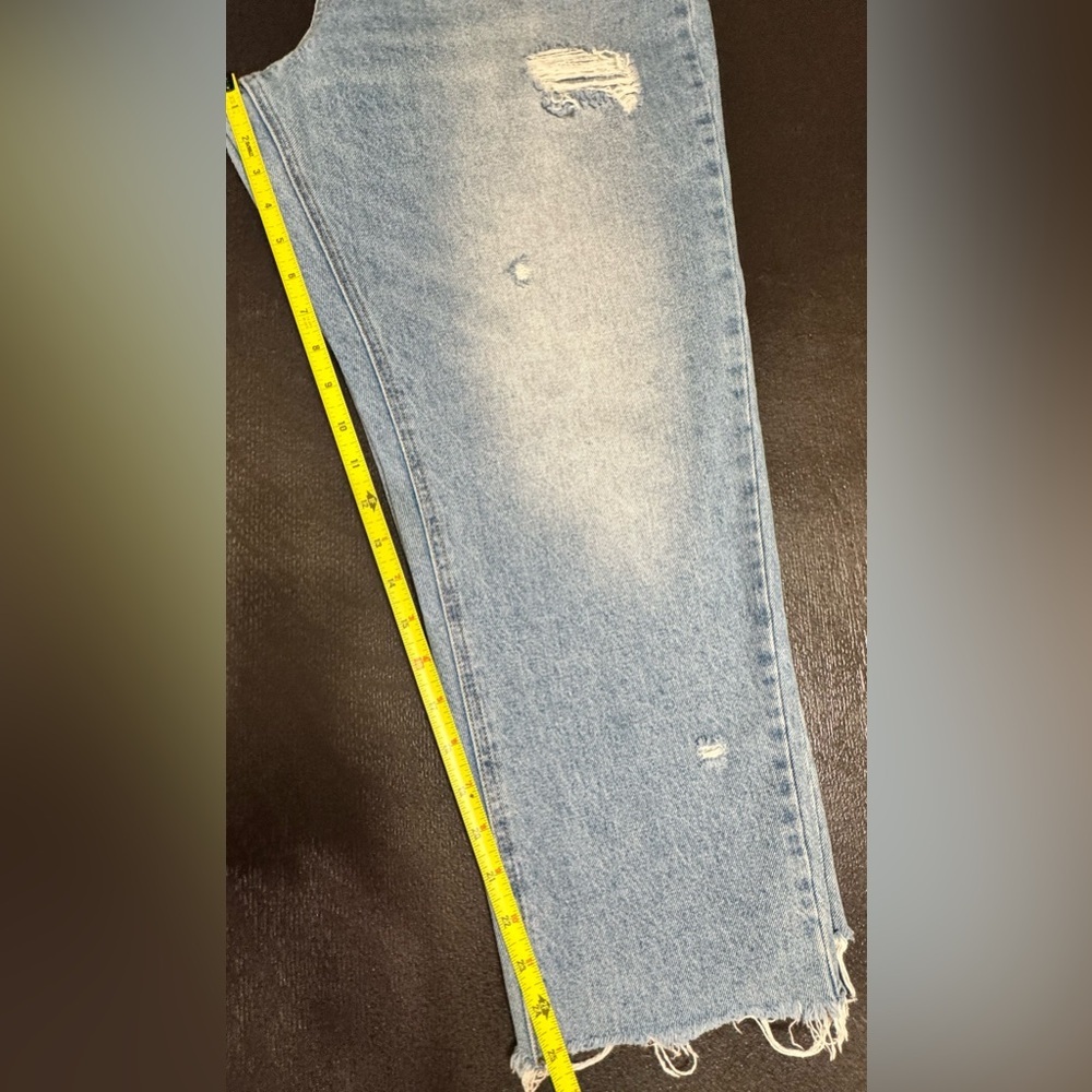 BDG Destructed Straight Vintage Wash Button Fly Baggy Denim Jeans Size33(35) - Picture 11 of 11